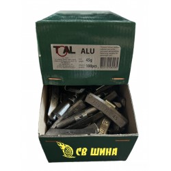 Тягарець набивний для легкосплавних дисків 45 г TOAL