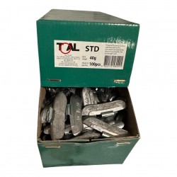 Тягарець набивний для металевих дисків STD 40 г TOAL