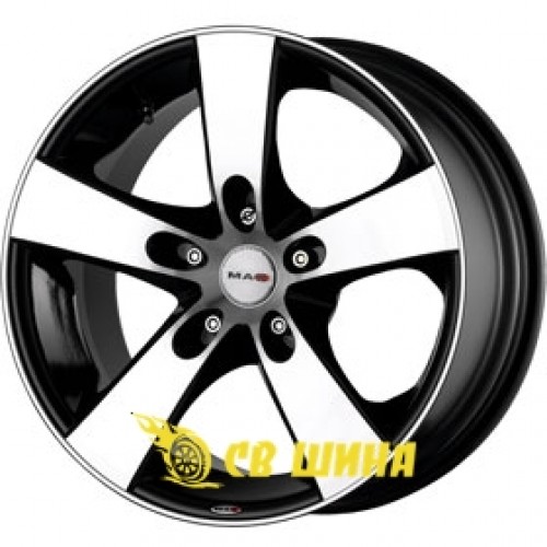 Mak Quark 5 9x18 5x150 ET35 DIA110,1 (gloss black mirror ring)