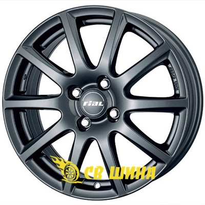 Диски Rial Milano 6,5x16 5x105 ET38 DIA56,6 (gloss black)