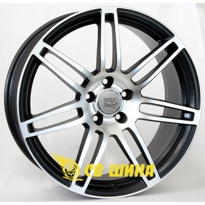 Диски WSP Italy Audi (W557) S8 Cosma Two 8,5x19 5x112 ET45 DIA57,1 (black polished)