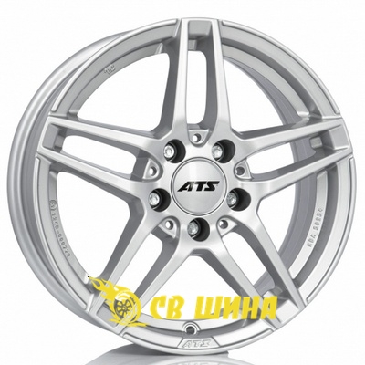 Диски ATS Mizar 8,5x18 5x112 ET34,5 DIA66,6 (polar silver)