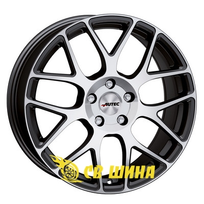 Диски Autec Hexano 7,5x17 5x120 ET37 DIA70,1 (matt black polished)