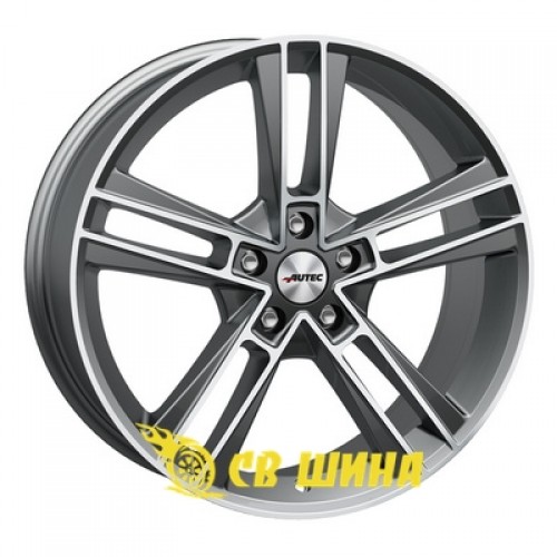 Autec Rias 8,5x19 5x112 ET30 DIA70,1 (matt titan silver polished)