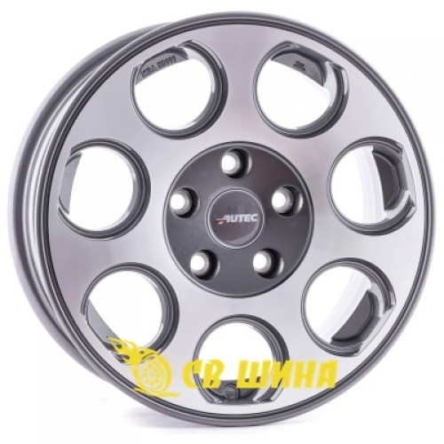 Autec Yuna 6x15 5x112 ET30 DIA66,6 (brilliant silver)