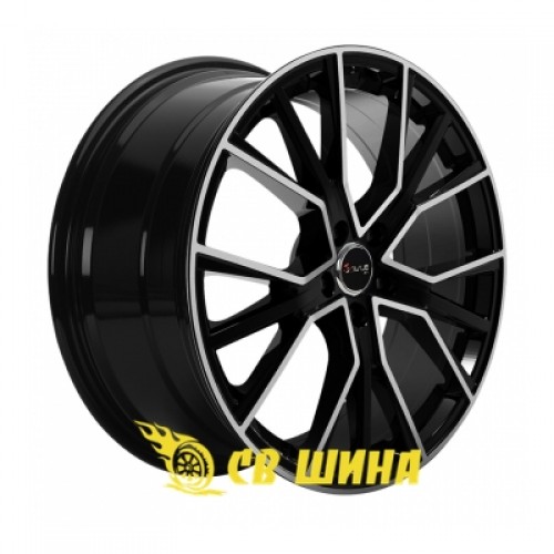 Avus AF18 8,5x19 5x112 ET48 DIA57,1 (gloss black polished)