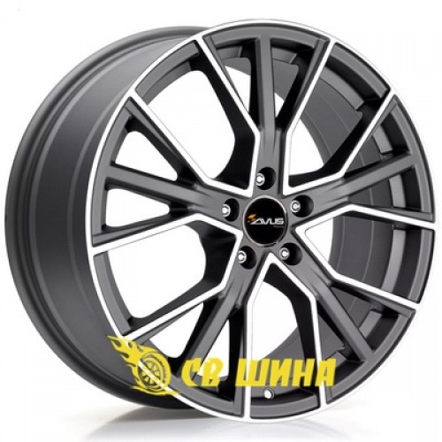 Avus AF18 8,5x19 5x112 ET48 DIA57,1 (gloss black polished)