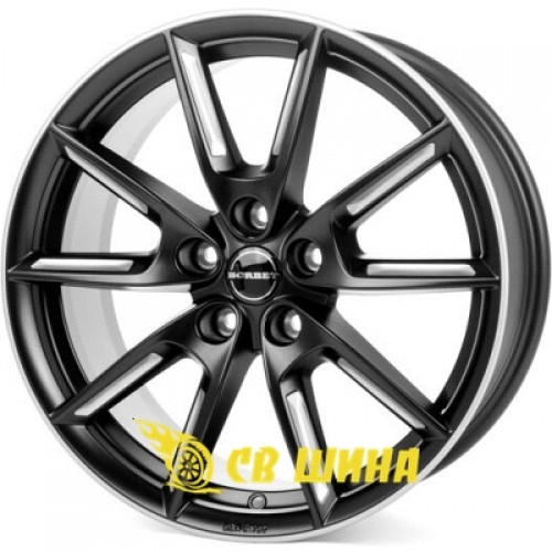 Borbet LX18 8x18 5x112 ET40 DIA66,6 (matt black rim yellow)