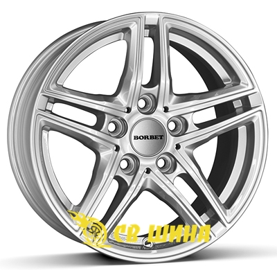 Диски Borbet XR 7,5x17 5x112 ET29 DIA66,6 (brilliant silver)