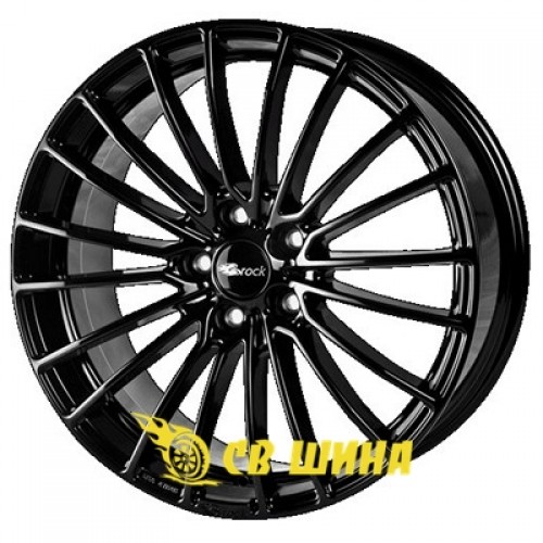Brock B24 8,5x20 5x112 ET33 DIA66,6 (black full polished)