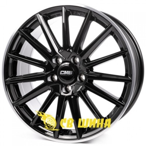 CMS C23 8x19 5x114,3 ET40 DIA67,1 (diamond rim black)