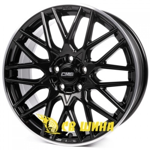 CMS C25 8x19 5x112 ET38 DIA66,6 (diamond rim black)