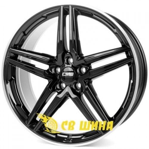CMS C29 7,5x17 5x100 ET47 DIA57,1 (gloss black polished)