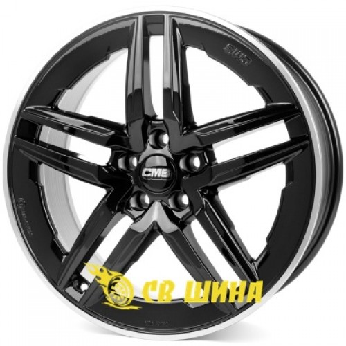 CMS C29 Aero 8x19 5x112 ET45 DIA57,1 (diamond rim black)