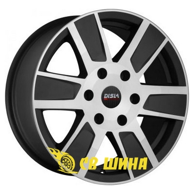Диски Disla Cyclone 7,5x17 6x114,3 ET30 DIA66,1 (BD)