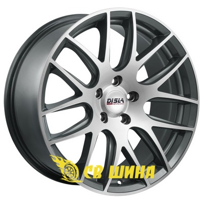 Диски Disla Munich 8x18 5x114,3 ET40 DIA67,1 (GMD)