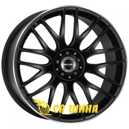 Mak Arrow-D 9,5x20 5x112 ET57 DIA66,6 (gloss black mirror ring)