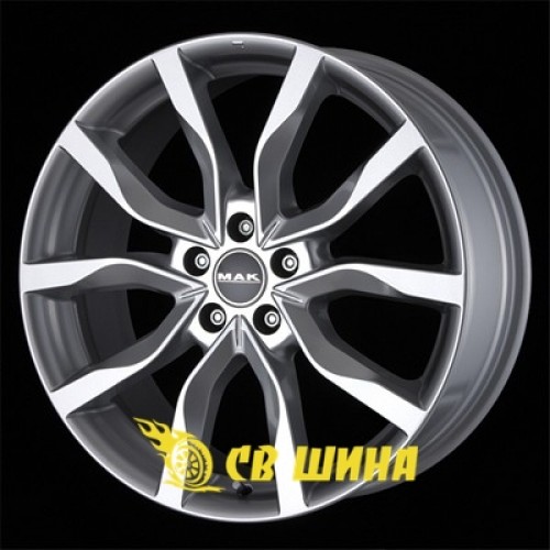 Mak Highlands 8x18 5x108 ET45 DIA63,4 (gloss black)