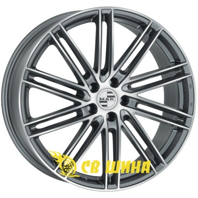 Диски Mak Leipzig-D 11,5x22 5x130 ET52 DIA71,6 (gun metal mirror)