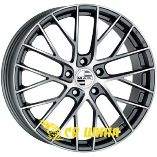 Mak Monaco-D 10,5x20 5x130 ET47 DIA71,6 (gun metal mirror)