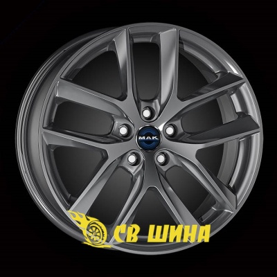 Диски Mak Voltage 9,5x19 5x114,3 ET45 DIA (gloss gun metallic)