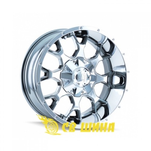 Mayhem Warrior 9x20 6x135/139,7 ET18 DIA106,1 (gloss black)