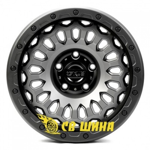 Off Road Wheels OW1710 8,5x17 5x127 ET-12 DIA71,6 (gloss black silver ring)