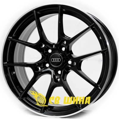 Диски Replica Audi (KW11) 7,5x17 5x112 ET35 DIA66,6 (MBL)