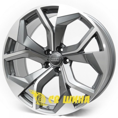 Replica Audi (R480) 10x23 5x112 ET21 DIA66,6 (black)