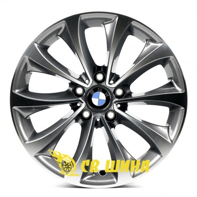 Диски Replica BMW (B5525) 8x18 5x120 ET30 DIA72,6 (gloss graphite machined face)