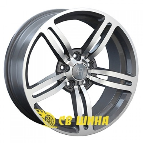 Replica BMW (B58) 7,5x17 5x120 ET15 DIA74,1 (grey machined face)