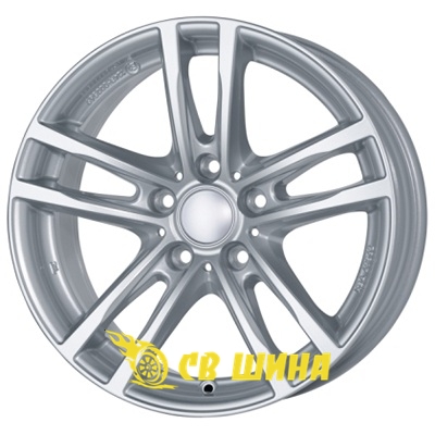 Диски Rial X10 7x17 5x112 ET54 DIA66,6 (polar silver)