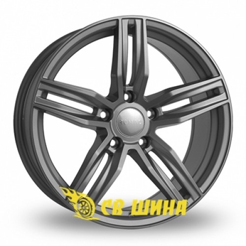 Romac Venom 8,5x20 5x120 ET38 DIA72,6 (gloss black polished face)