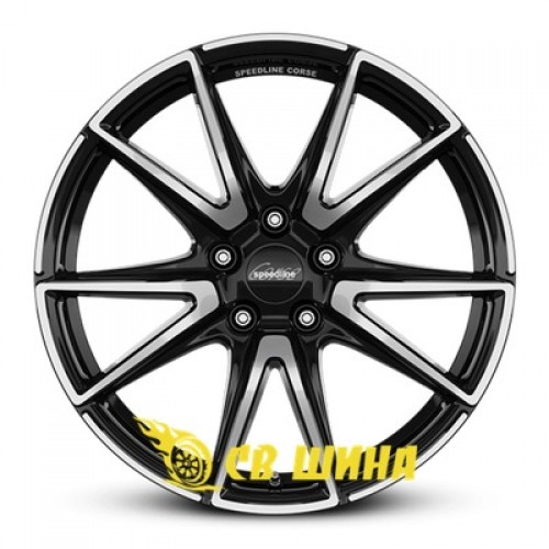 Speedline SL6 Vettore 8,5x19 5x108 ET42 DIA76 (matt bronze machined face)