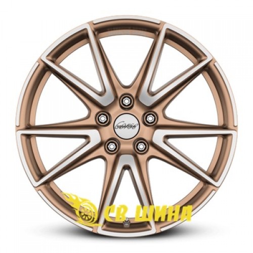 Speedline SL6 Vettore 8,5x19 5x108 ET42 DIA76 (matt bronze machined face)