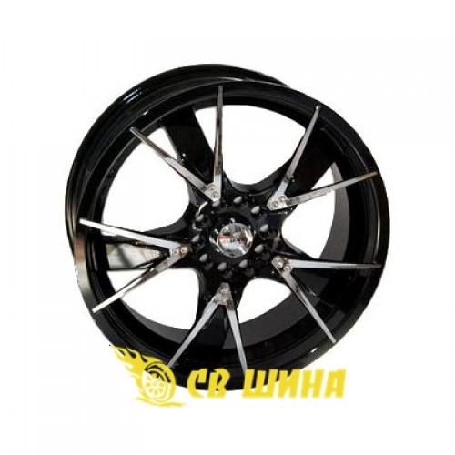 Sportmax Racing SR508 7,5x18 5x112/114,3 ET42 DIA67,1 (black chrome inserts)