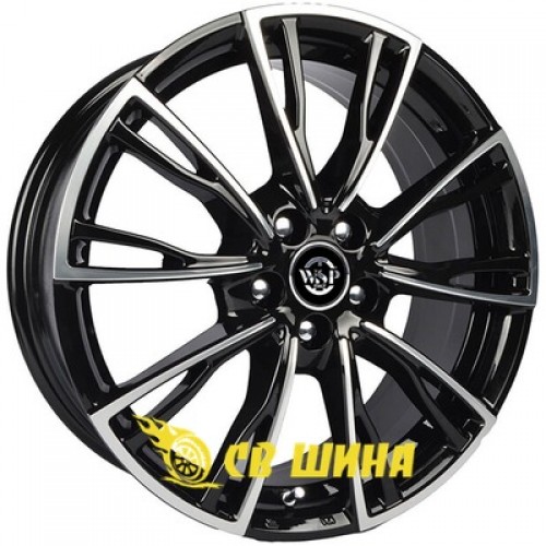 WSP Italy Jeep (WD006) Lugano 8x21 5x108 ET40 DIA63,4 (gloss black)