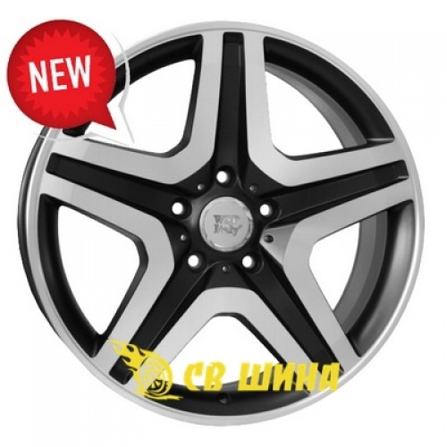 WSP Italy Mercedes (W775) Miyagi 9,5x20 5x130 ET50 DIA84,1 (dull black full polished)