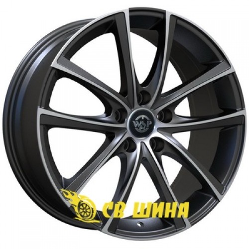WSP Italy Seat (WD001) Praslin 7x17 5x100 ET51 DIA57,1 (gloss black polished)