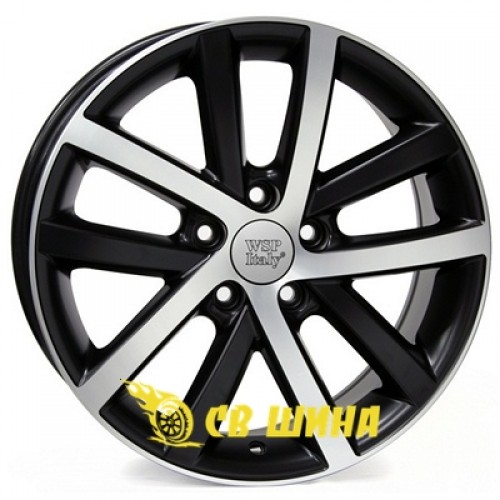 WSP Italy Volkswagen (W460) Rheia 7,5x17 5x112 ET54 DIA57,1 (dull black polished)