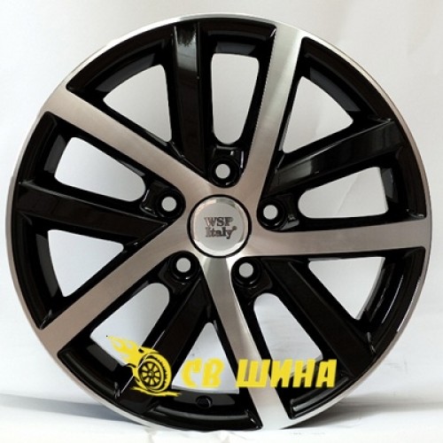WSP Italy Volkswagen (W460) Rheia 7,5x17 5x112 ET54 DIA57,1 (dull black polished)