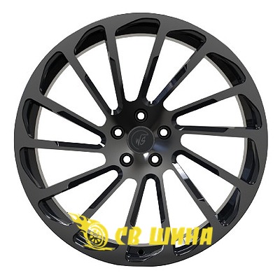 Диски WS Forged WS-55M 8x19 5x112 ET40 DIA57,1 (gloss black dark machined face)