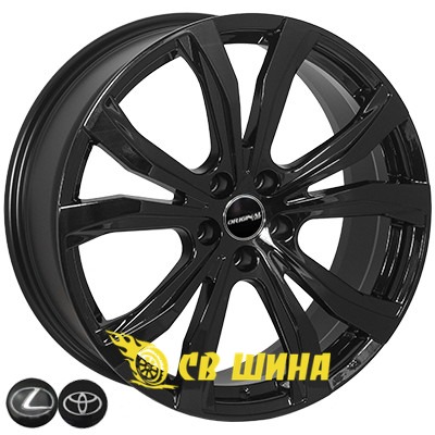 Диски ZW 7764 8x20 5x114,3 ET30 DIA60,1 (black)