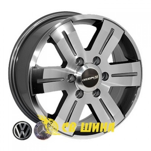 ZW BK562 8x16 6x130 ET60 DIA84,1 (BLKRM)