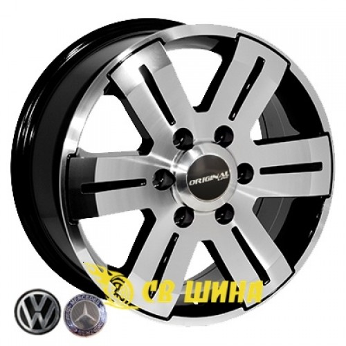ZW BK562 8x16 6x130 ET60 DIA84,1 (BLKRM)