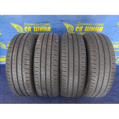 Шини Continental ContiEcoContact 5 195/60 R16 93H XL Б/У 6 мм