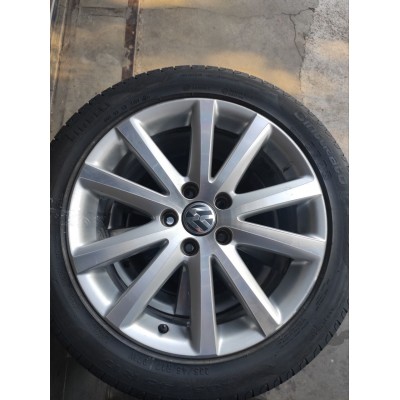 Диски Volkswagen OEM 3C0601025J 7,5x17 5x112 ET47 DIA57,1 (silver) Б/У