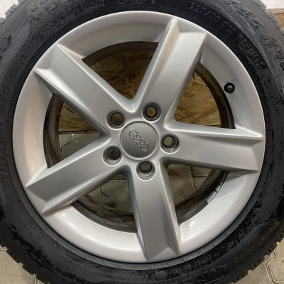 Диски Audi OEM 8K0071496 7x16 5x112 ET46 DIA66,6 (silver) Б/У