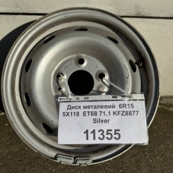 Steel Noname 6x15 5x118 ET68 DIA71,1 (silver) Б/У