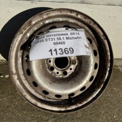 Steel Noname 6x14 5x98 ET31 DIA58,1 Б/У